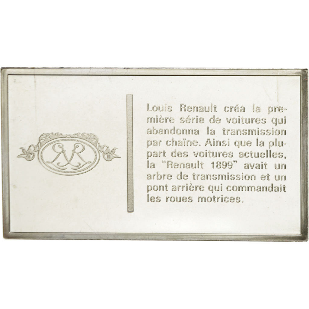 France, Medal, French Fifth Republic, Automobile, MS(60-62), Silver