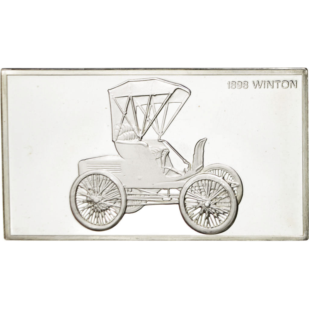 France, Medal, French Fifth Republic, Automobile, MS(60-62), Silver