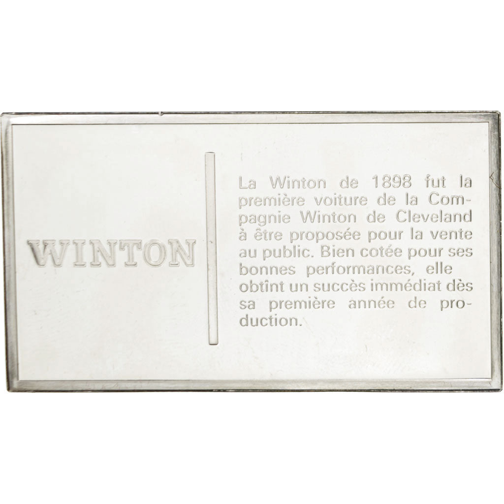 France, Medal, French Fifth Republic, Automobile, MS(60-62), Silver