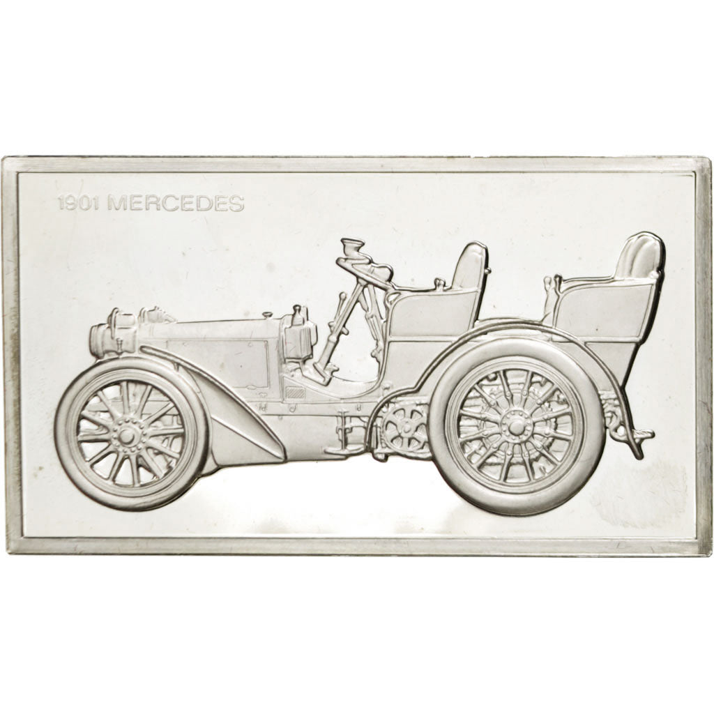 France, Medal, French Fifth Republic, Automobile, SUP+, Argent