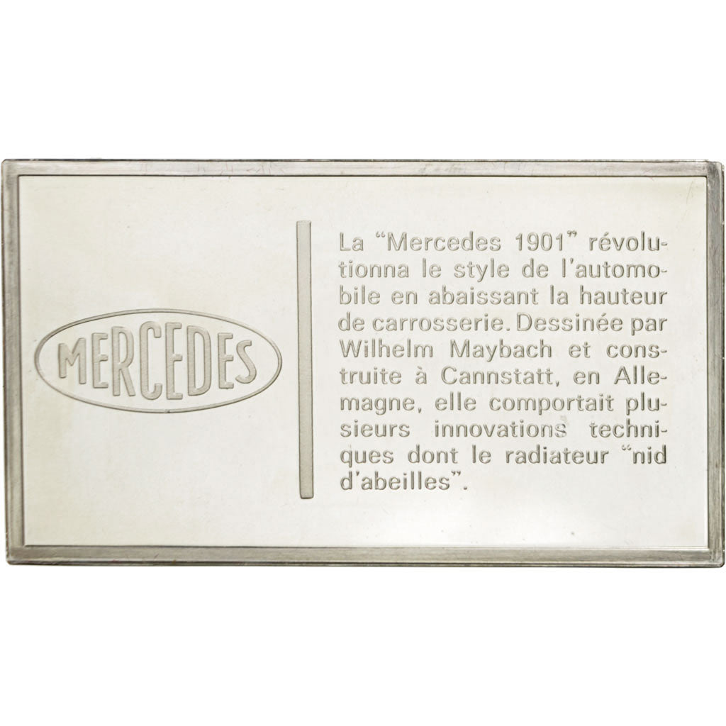 France, Medal, French Fifth Republic, Automobile, SUP+, Argent