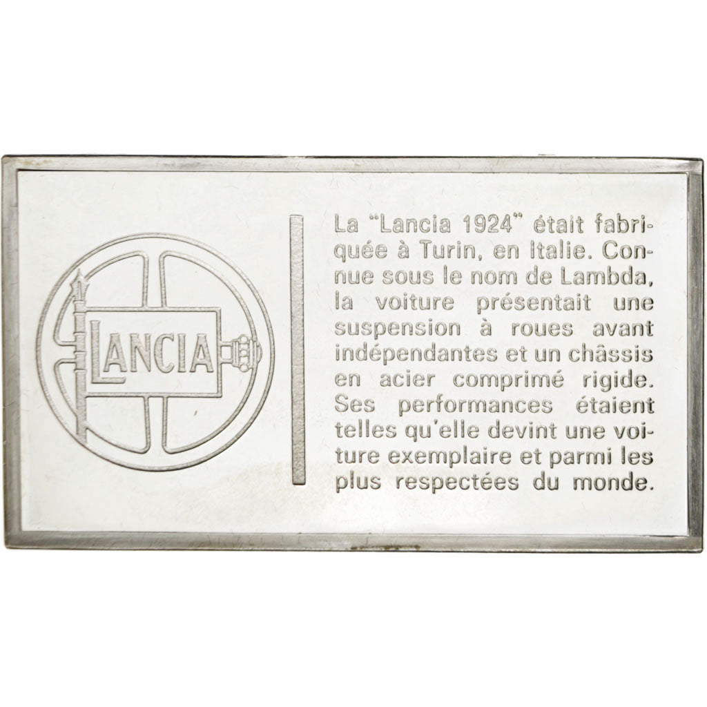 Francia, Medal, French Fifth Republic, Automobile, SPL, Argento
