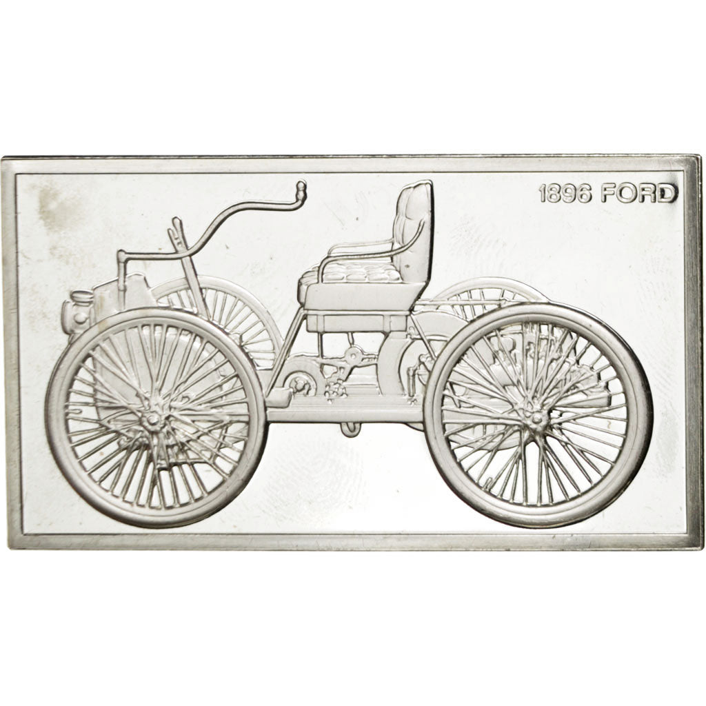 France, Medal, French Fifth Republic, Automobile, MS(60-62), Silver