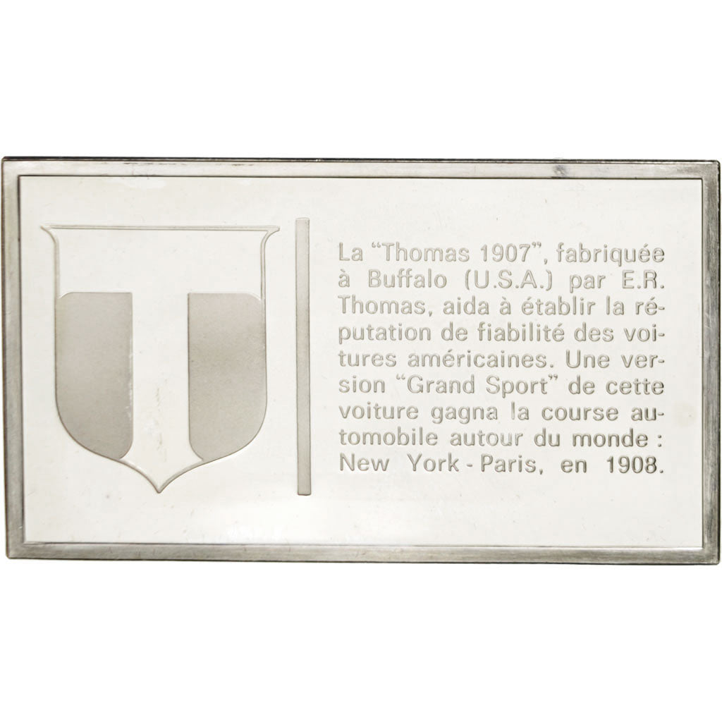Francja, Medal, Piąta Republika Francuska, Samochód, MS(60-62), Srebro
