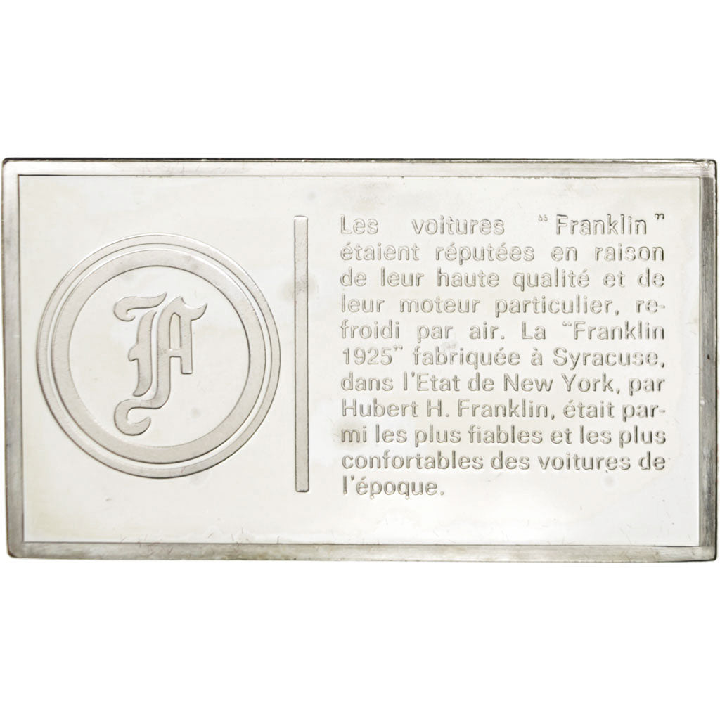 France, Medal, French Fifth Republic, Automobile, MS(60-62), Silver