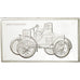 France, Medal, French Fifth Republic, Automobile, SUP+, Argent