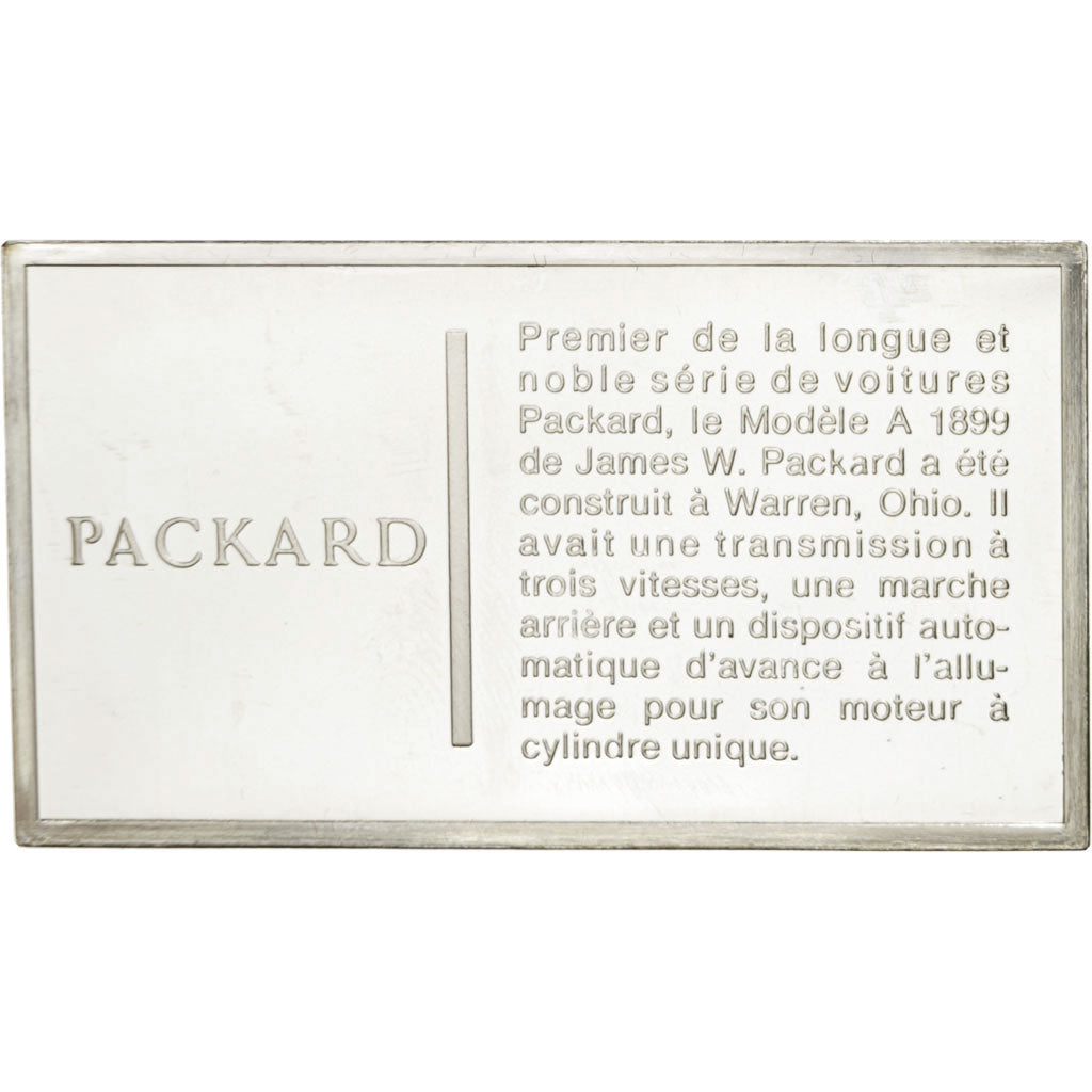France, Medal, French Fifth Republic, Automobile, SUP+, Argent