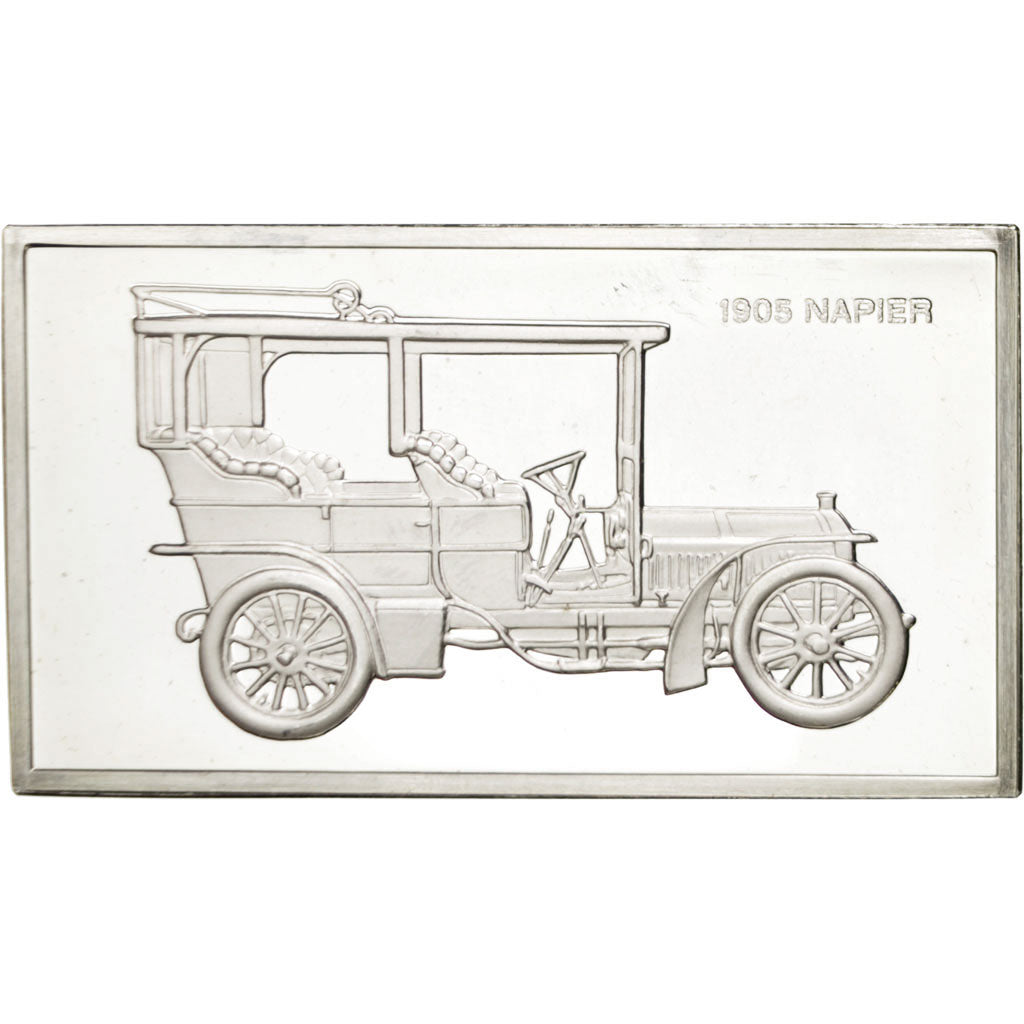France, Medal, French Fifth Republic, Automobile, MS(60-62), Silver