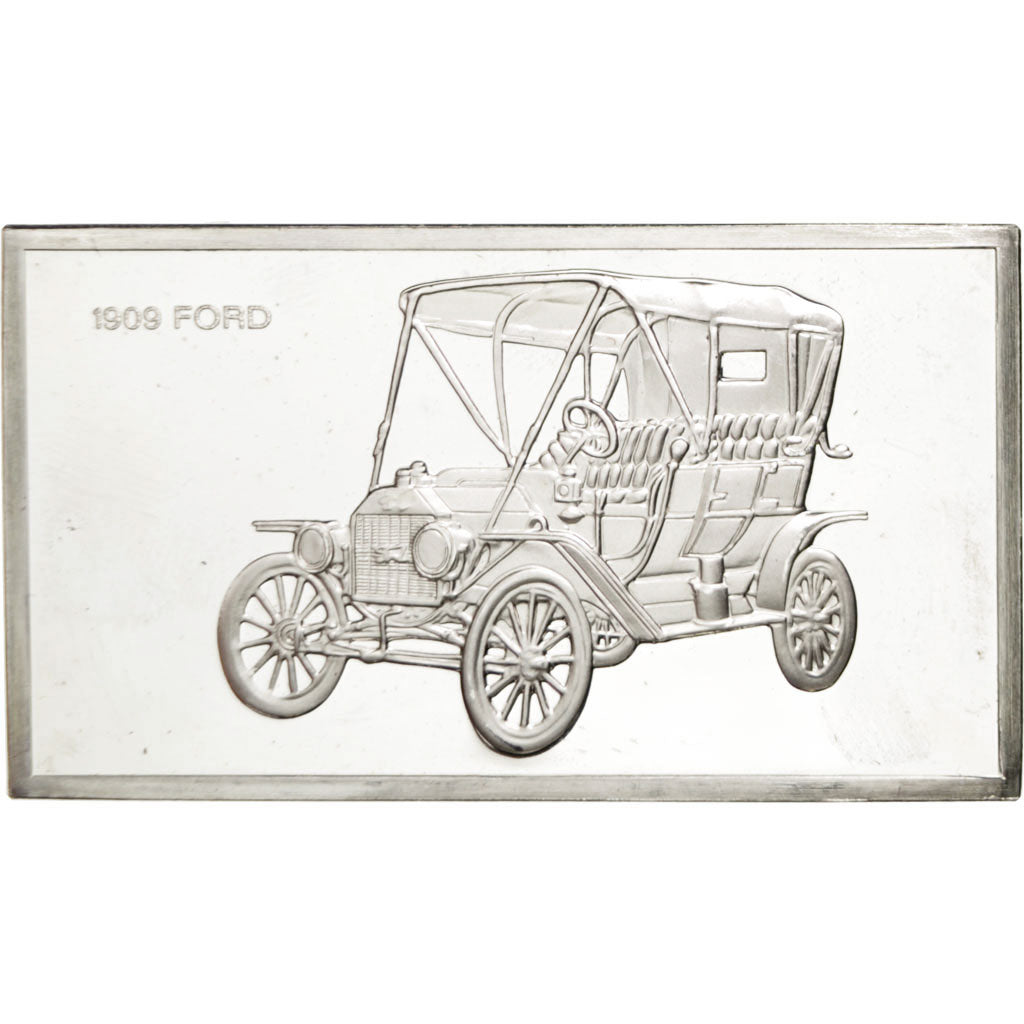 France, Medal, French Fifth Republic, Automobile, MS(60-62), Silver
