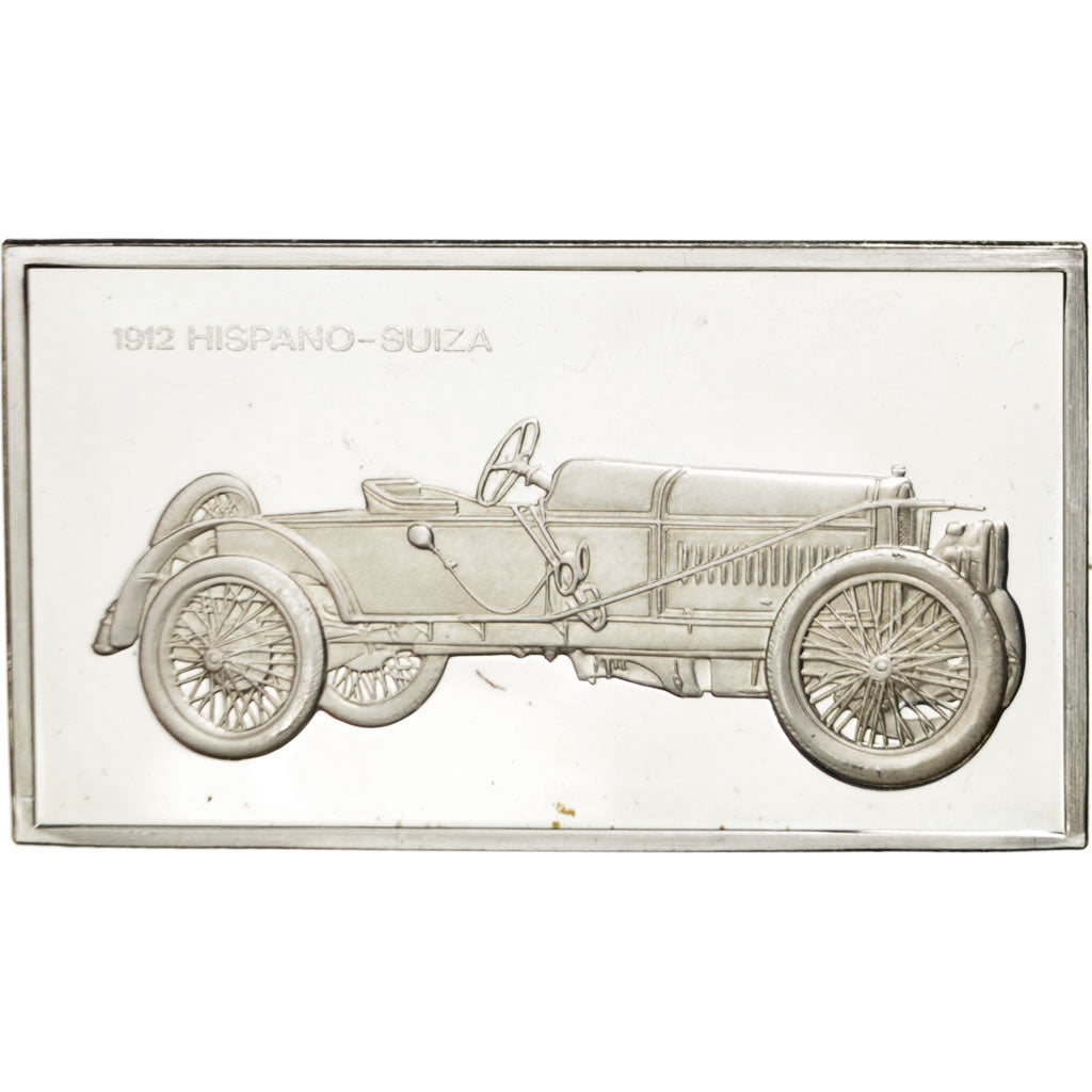 France, Medal, French Fifth Republic, Automobile, MS(60-62), Silver