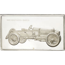 France, Medal, French Fifth Republic, Automobile, MS(60-62), Silver