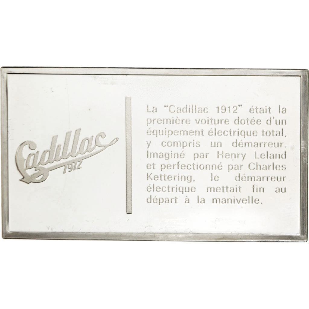 France, Medal, French Fifth Republic, Automobile, MS(60-62), Silver