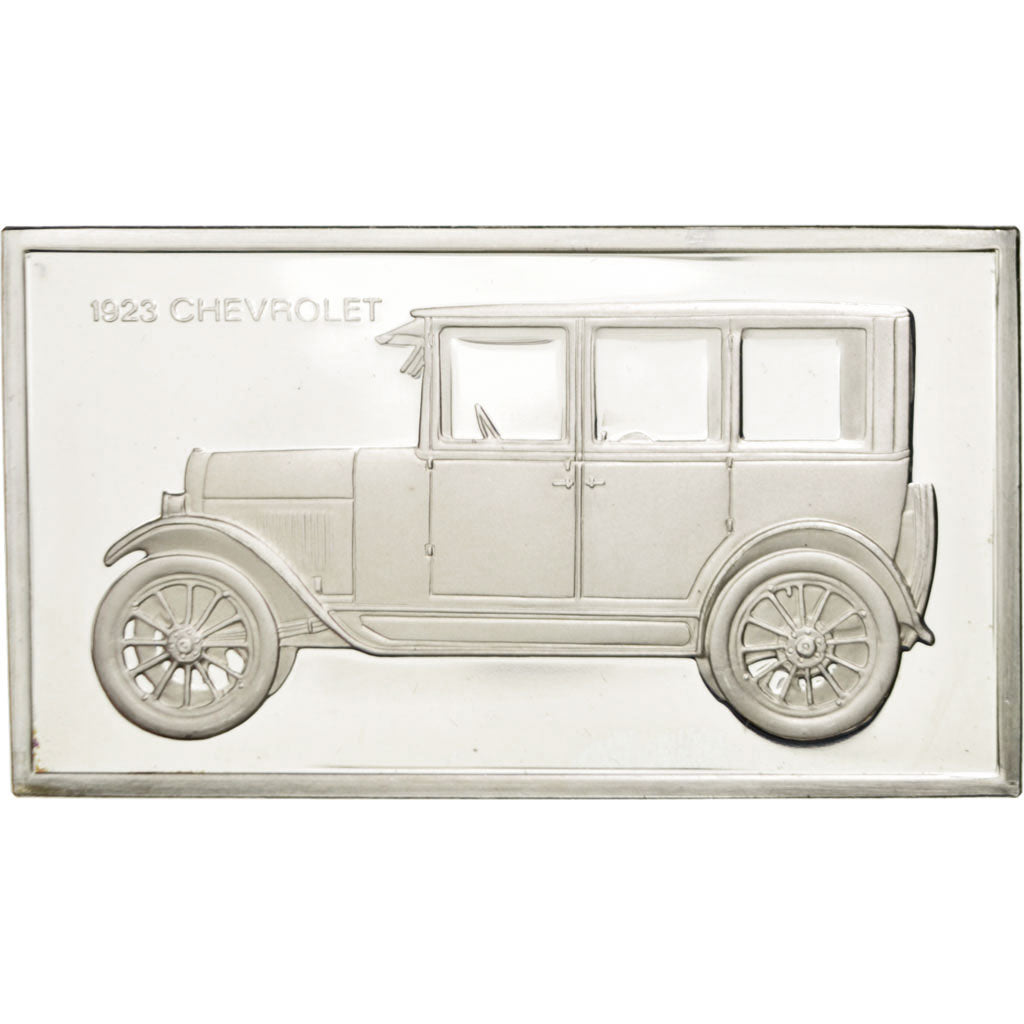 France, Medal, French Fourth Republic, Automobile, MS(60-62), Silver