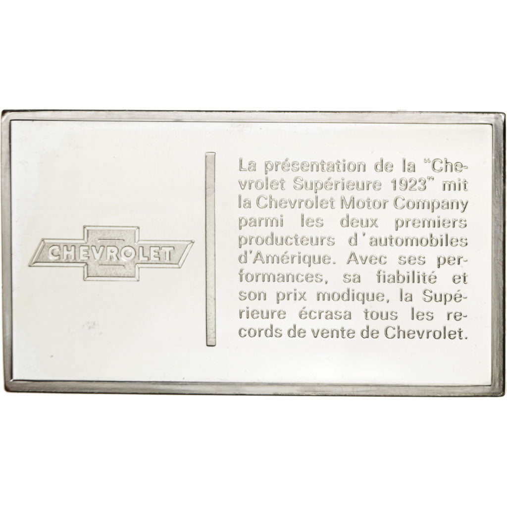 France, Medal, French Fourth Republic, Automobile, MS(60-62), Silver