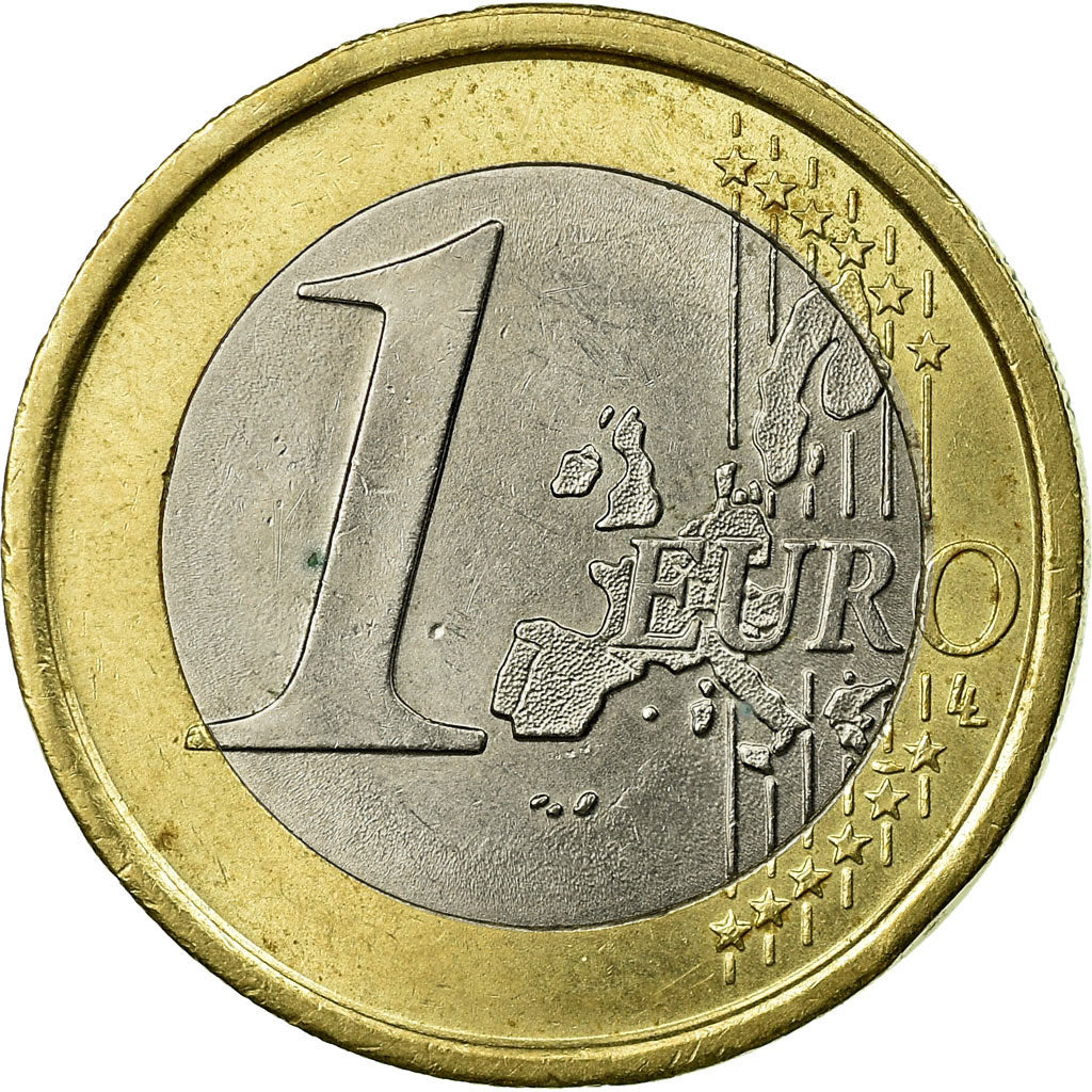 Italy, Euro, 2002, EF(40-45), Bi-Metallic, KM:216