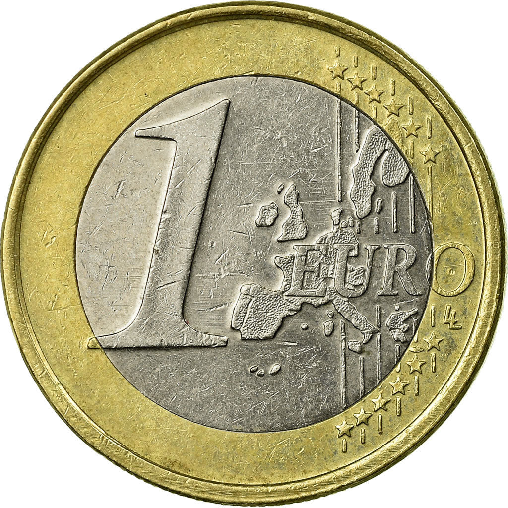 Luxembourg, Euro, 2002, EF(40-45), Bi-Metallic, KM:81
