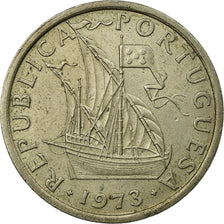 Moeda, Portugal, 10 Escudos, 1973, EF(40-45), Níquel Revestido a Cobre-Níquel