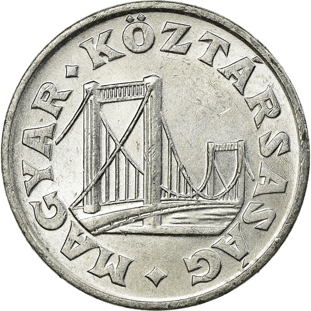 Münze, Ungarn, 50 Fillér, 1990, Budapest, SS, Aluminium, KM:677