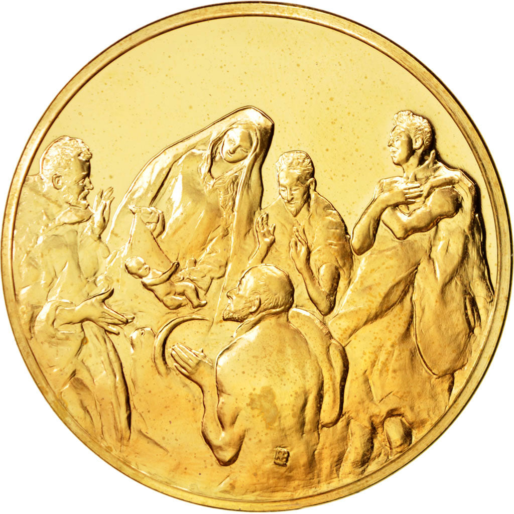 Spain, Medal, Arts & Culture, MS(65-70), Bronze