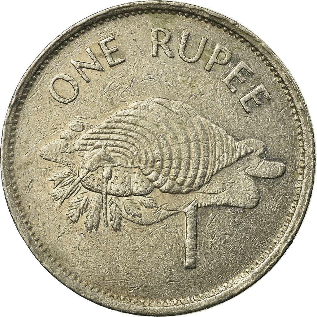 Moneda, Seychelles, Rupee, 1995, MBC, Cobre - níquel, KM:50.2