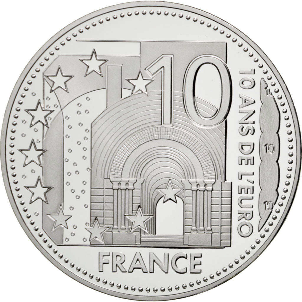 France, Medal, The Fifth Republic, History, MS(65-70), Silver