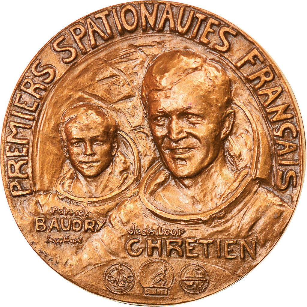 France, Médaille, Premiers Spationautes Français, Baudry-chrétien, Sciences &