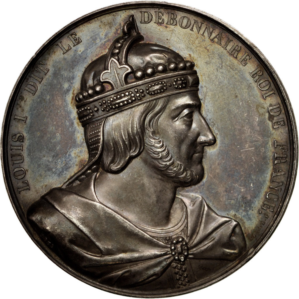 France, Medal, Louis I, History, Caqué, MS(60-62), Copper