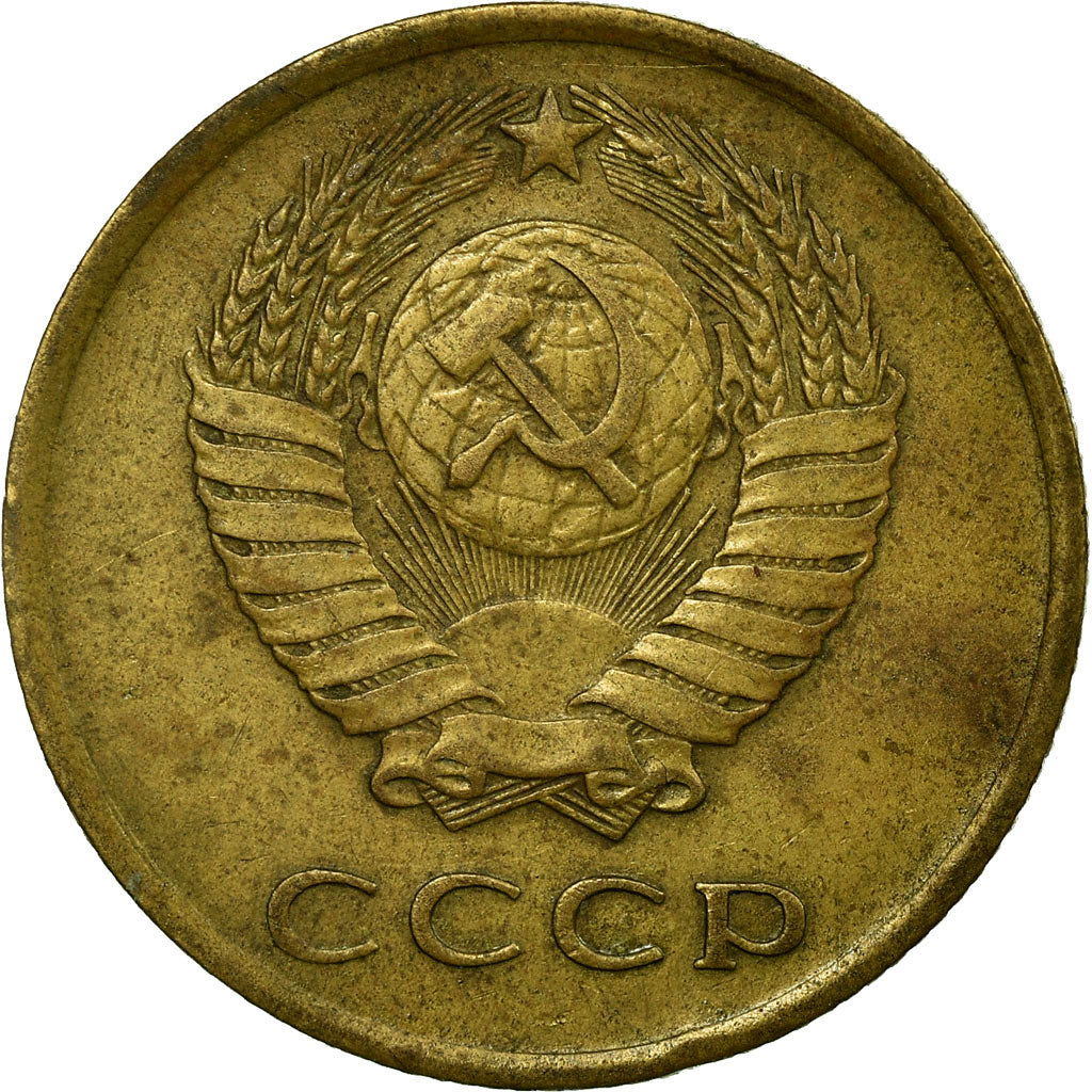 Moneta, Russia, 3 Kopeks, 1961, Saint-Petersburg, VF(30-35), Aluminium-Brąz