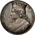 France, Medal, Clotaire III, History, Caqué, AU(55-58), Copper
