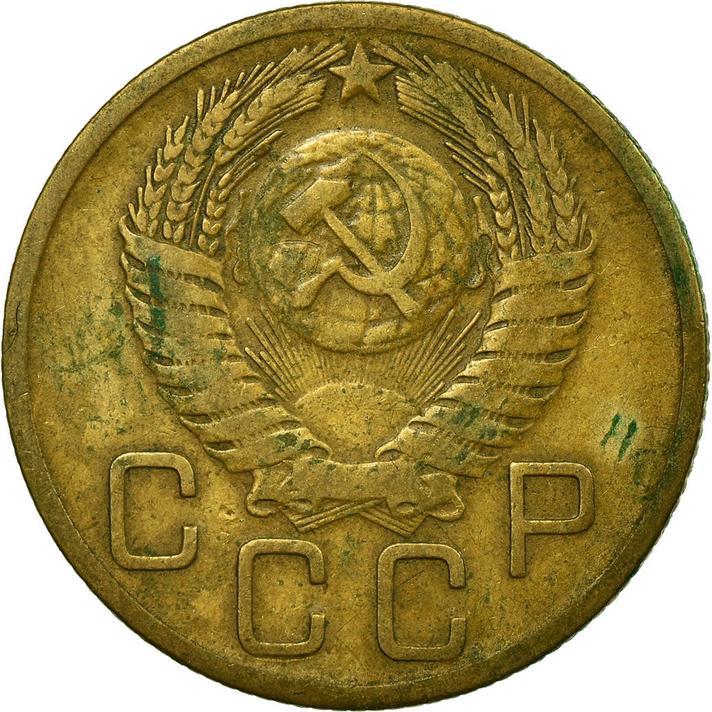 Moneta, Russia, 3 Kopeks, 1956, Saint-Petersburg, VF(20-25), Aluminium-Brąz