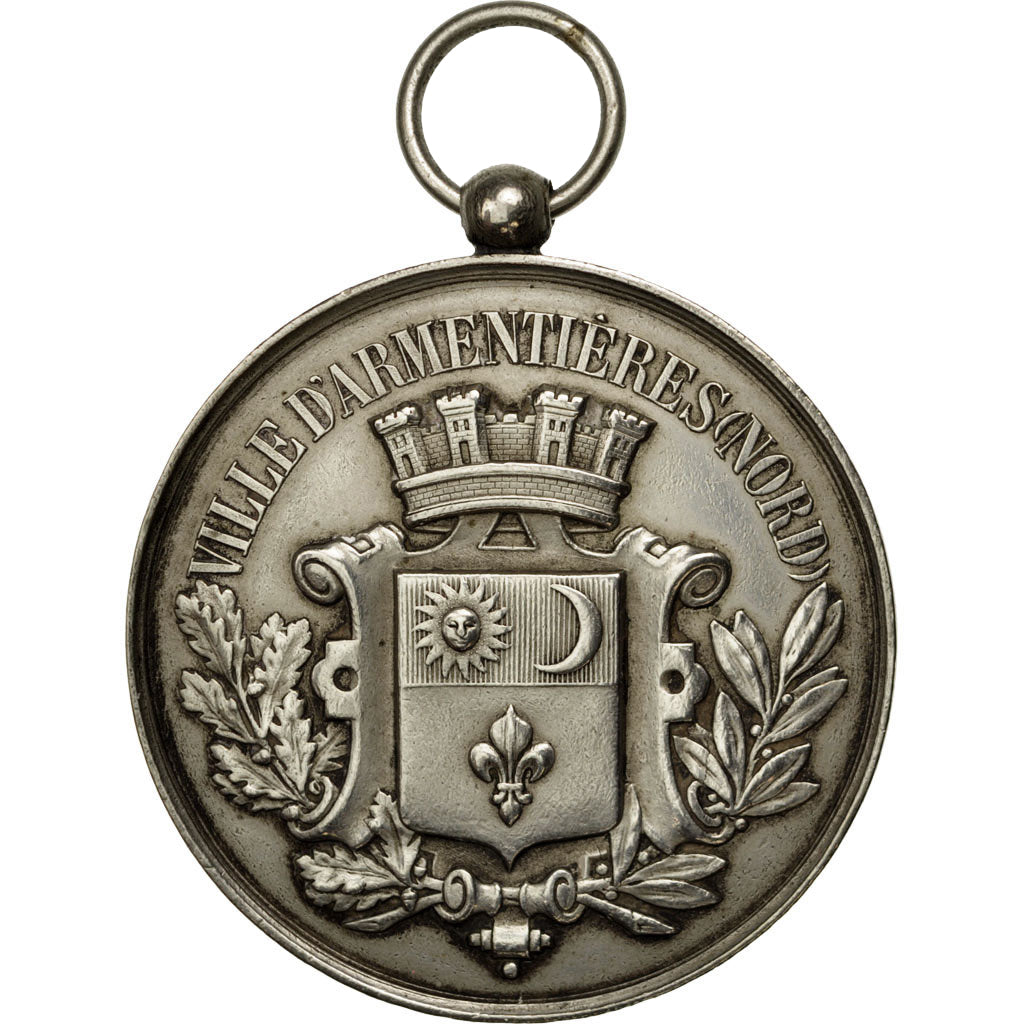 France, Medal, French Third Republic, Arts & Culture, AU(50-53), Copper