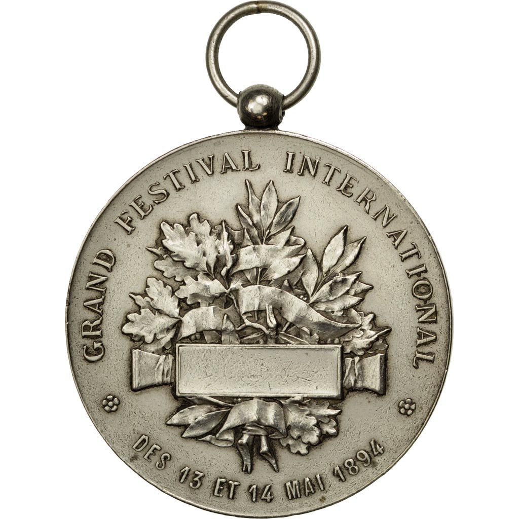 France, Medal, French Third Republic, Arts & Culture, AU(50-53), Copper
