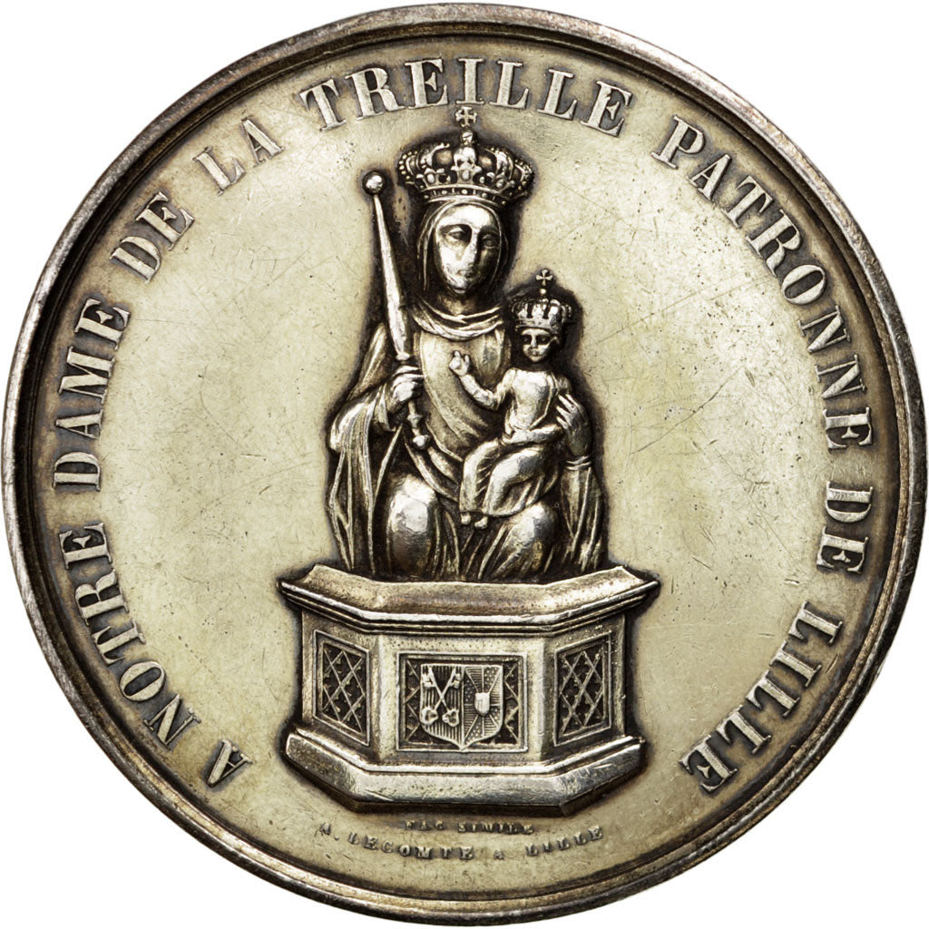 Frankreich, Medal, Second French Empire, Politics, Society, War, VZ, Vermeil