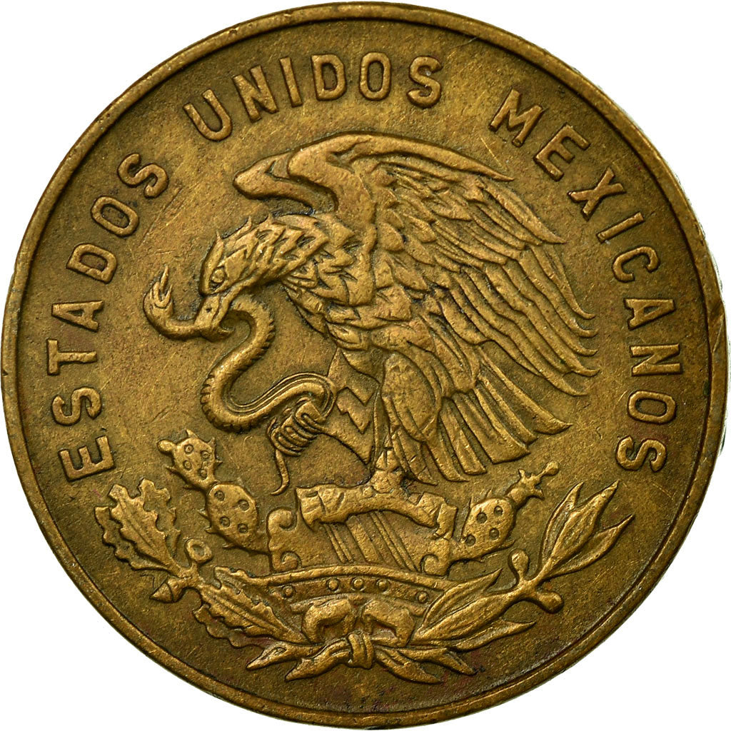 Monnaie, Mexique, 5 Centavos, 1966, Mexico City, TTB, Laiton, KM:426