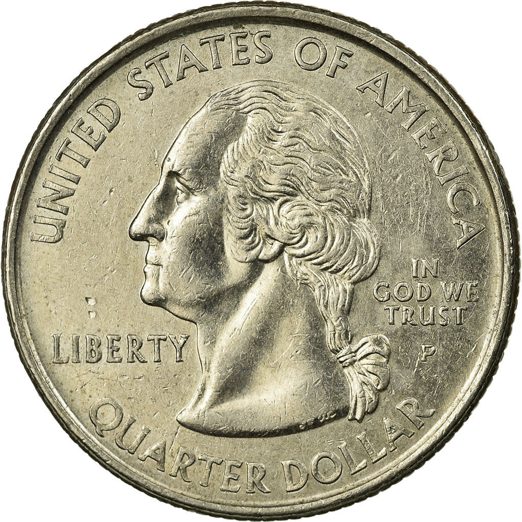 Coin, United States, Quarter, 2001, U.S. Mint, Philadelphia, EF(40-45)