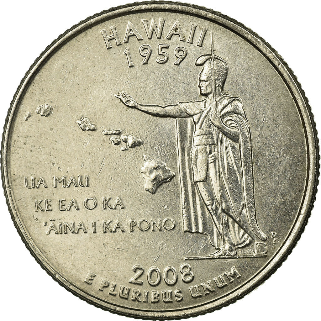 Coin, United States, Quarter, 2008, U.S. Mint, Philadelphia, EF(40-45)