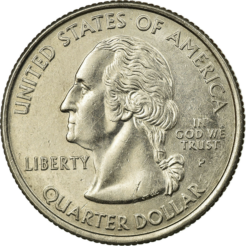 Coin, United States, Quarter, 2008, U.S. Mint, Philadelphia, EF(40-45)