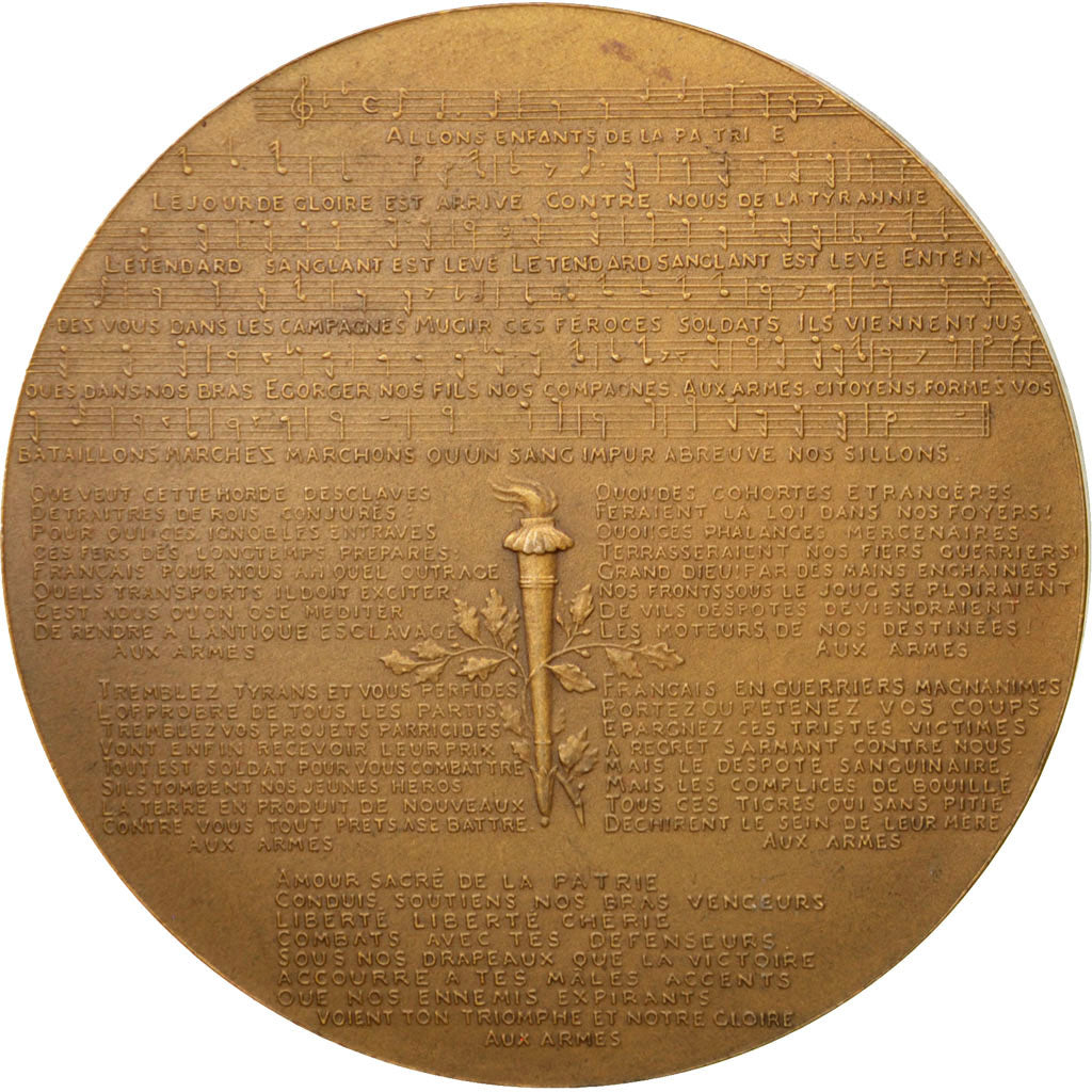 Francja, Medal, Trzecia Republika Francuska, Sztuka i Kultura, Borrel