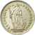 Coin, Switzerland, Franc, 1944, EF(40-45), Silver, KM:24
