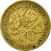 Monnaie, Madagascar, 20 Francs, 4 Ariary, 1971, Paris, TTB, Aluminum-Bronze
