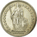 Coin, Switzerland, Franc, 1952, EF(40-45), Silver, KM:24