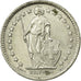 Coin, Switzerland, 1/2 Franc, 1962, Bern, EF(40-45), Silver, KM:23