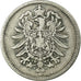 Coin, GERMANY - EMPIRE, Wilhelm I, Mark, 1875, Berlin, VF(20-25), Silver, KM:7