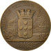 Francja, Medal, Trzecia Republika Francuska, Biznes i przemysł, AU(55-58)
