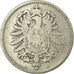 Coin, GERMANY - EMPIRE, Wilhelm I, Mark, 1876, Karlsruhe, VF(20-25), Silver