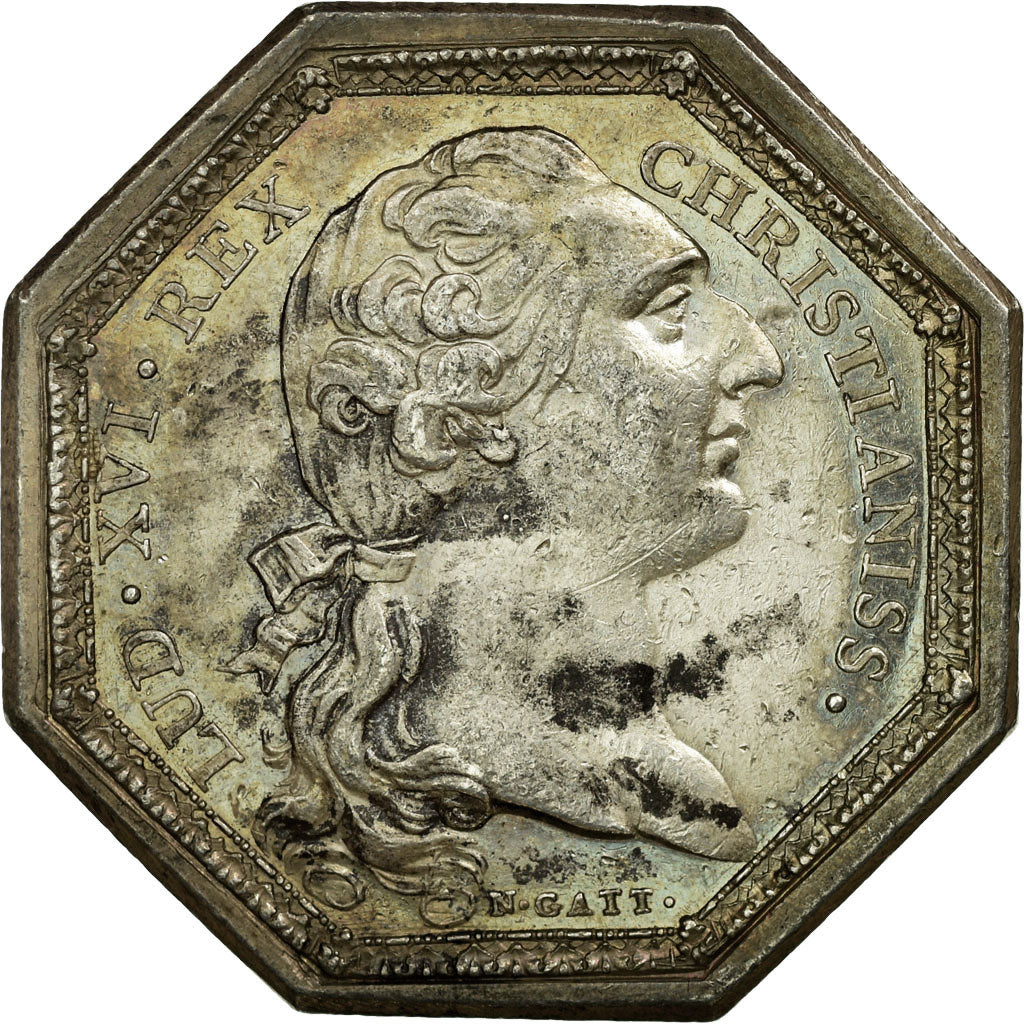 France, Token, Royal, Gatteaux, AU(50-53), Silver