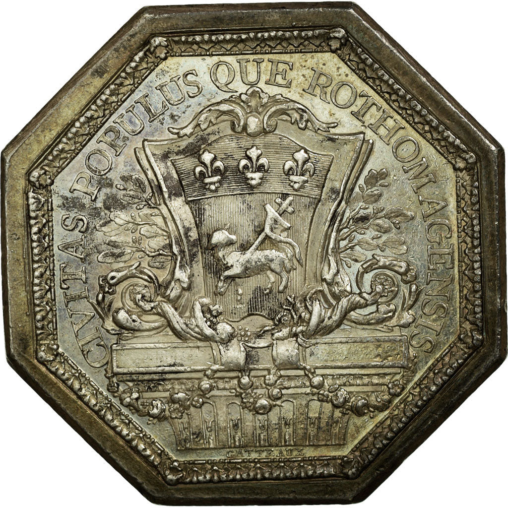 France, Token, Royal, Gatteaux, AU(50-53), Silver
