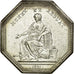 France, Token, Justice, Politics, Society, War, 1801, EF(40-45), Silver