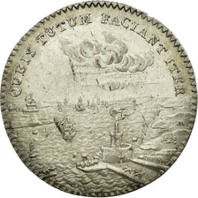 France, Token, Chambre du commerce de Picardie, 1761, Silver, AU(50-53)