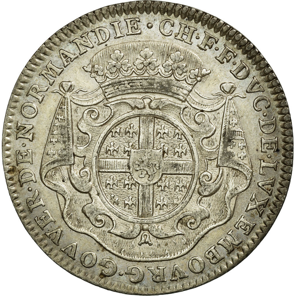 France, Token, Royal, 1709, AU(50-53), Silver, Feuardent:6095.